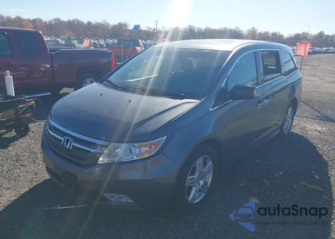 2012 Honda Odyssey Touring/Touring Elite from USA, damaged, VIN 5FNRL5H96CB103962